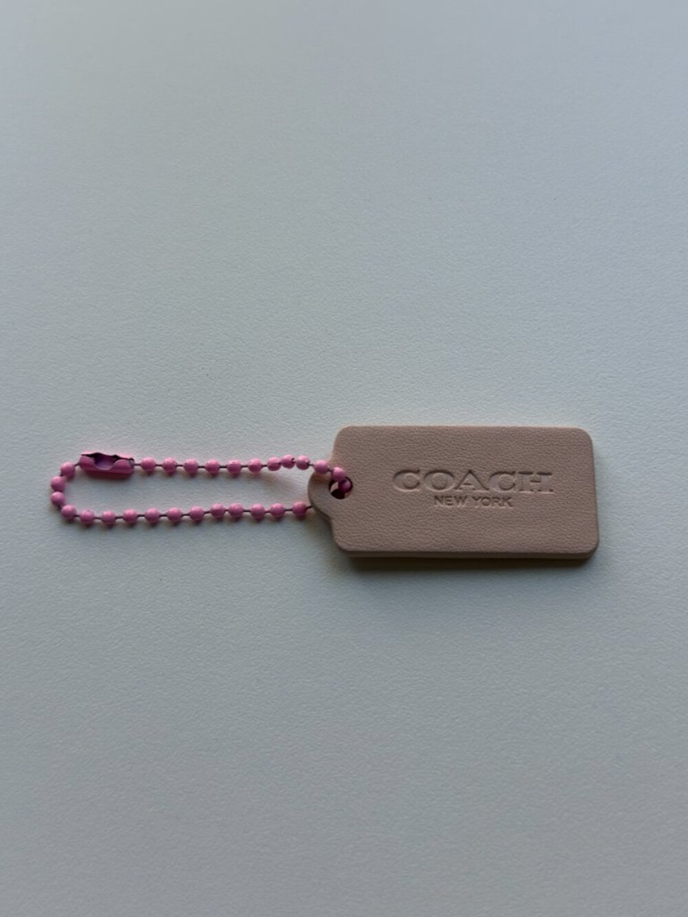 3923 COACH TAG BAG CHARM WALLET CHARM TAG